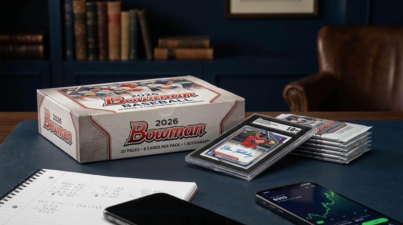 2026 Bowman Landed May 13 and Boxes Are Already Trading 30% Over MSRP — Does the Prospecting Math Still Work?